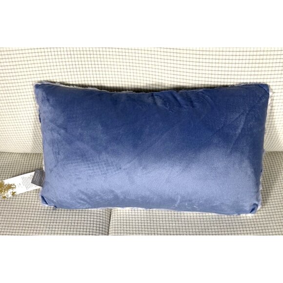 Aviva Stanoff  Blue White Painted Sky Blanket 2 Pillow Set, Super Soft, NWT, MSR - Picture 8 of 10